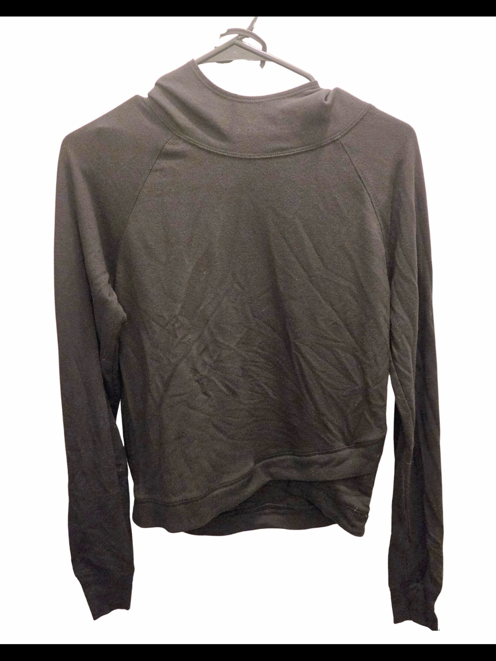 Black Pullover With Hood
